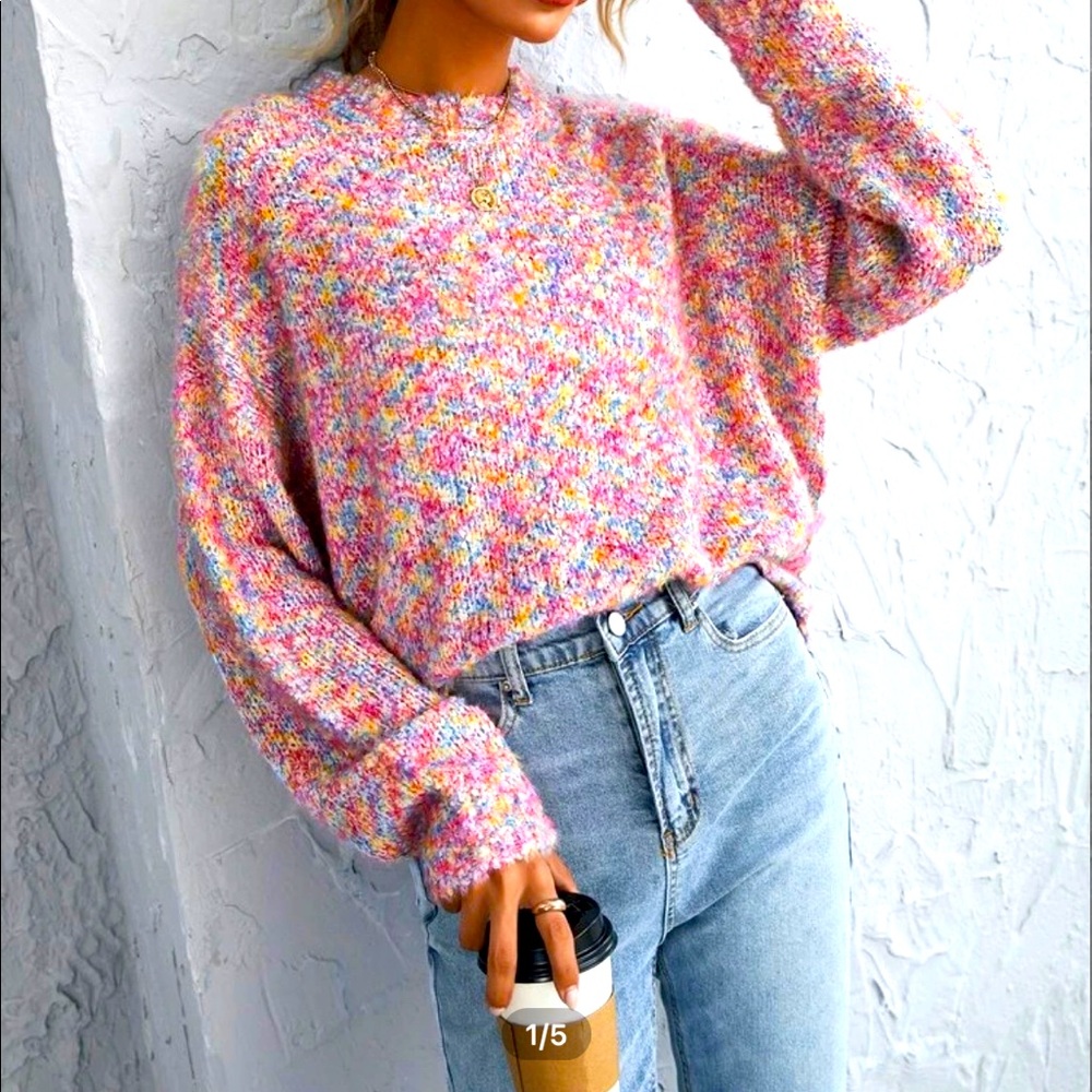 STRETCH FABRIC SWEATER LOSSE